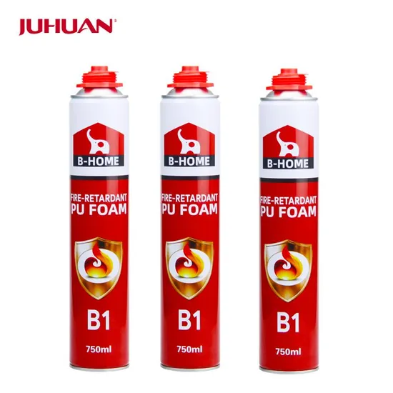 750ml Fire Retardant Rigid Structure Gap Filler PU Foam